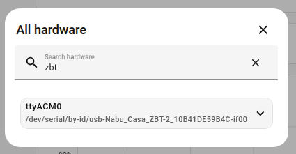 Connect ZBT-2 Identification
