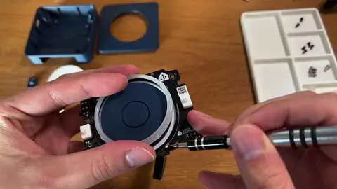 Place the LED diffuser ring